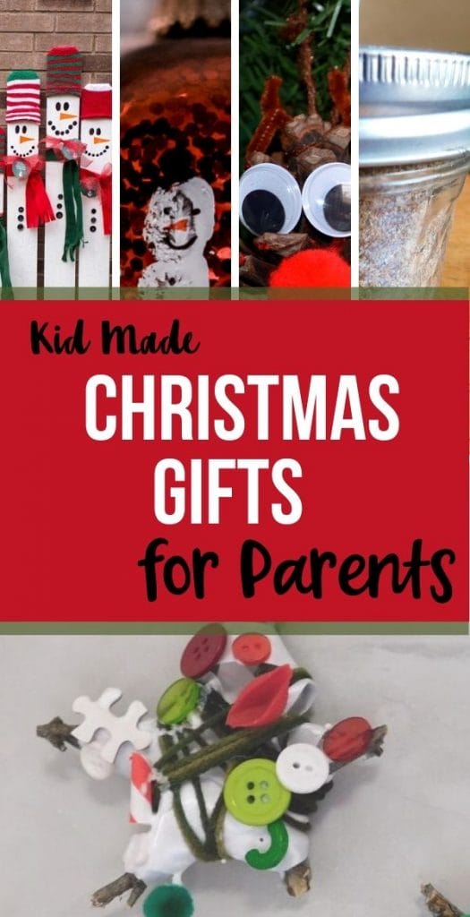 kid made christmas gifts for parents