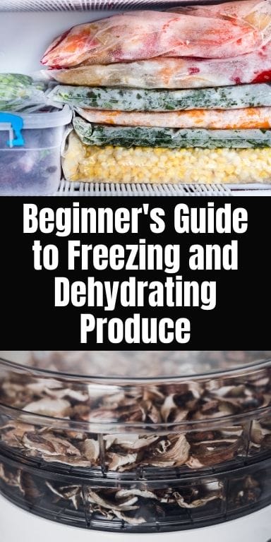 frozen and dehydrated produce
