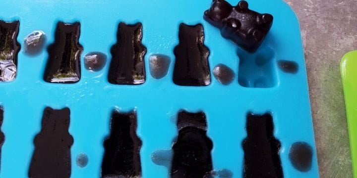 Organic elderberry gummies are convenient to take daily and have the extra health benefits of gelatin. They are easy to make and fun.