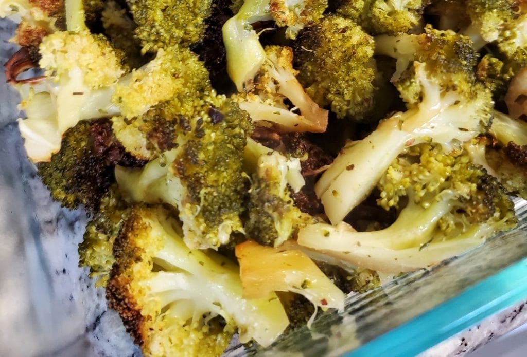 air fried broccoli
