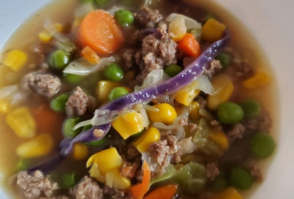bowl of friendship soup at daycare