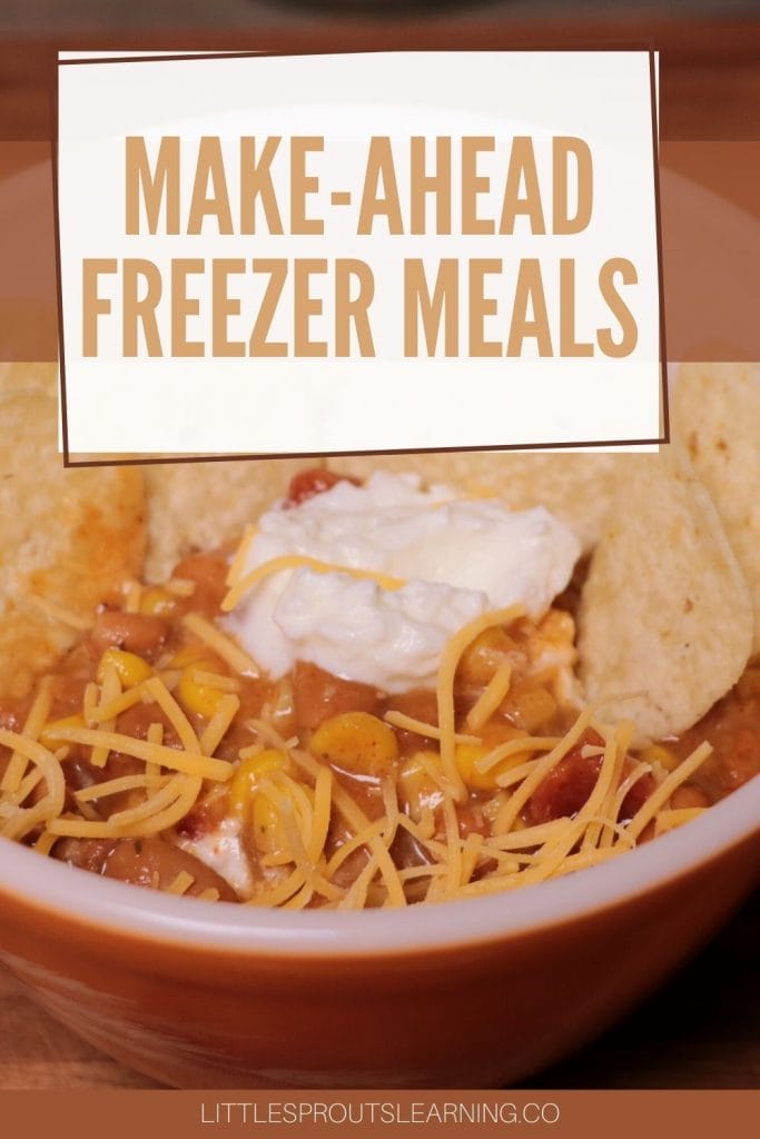 bowl of taco soup 
