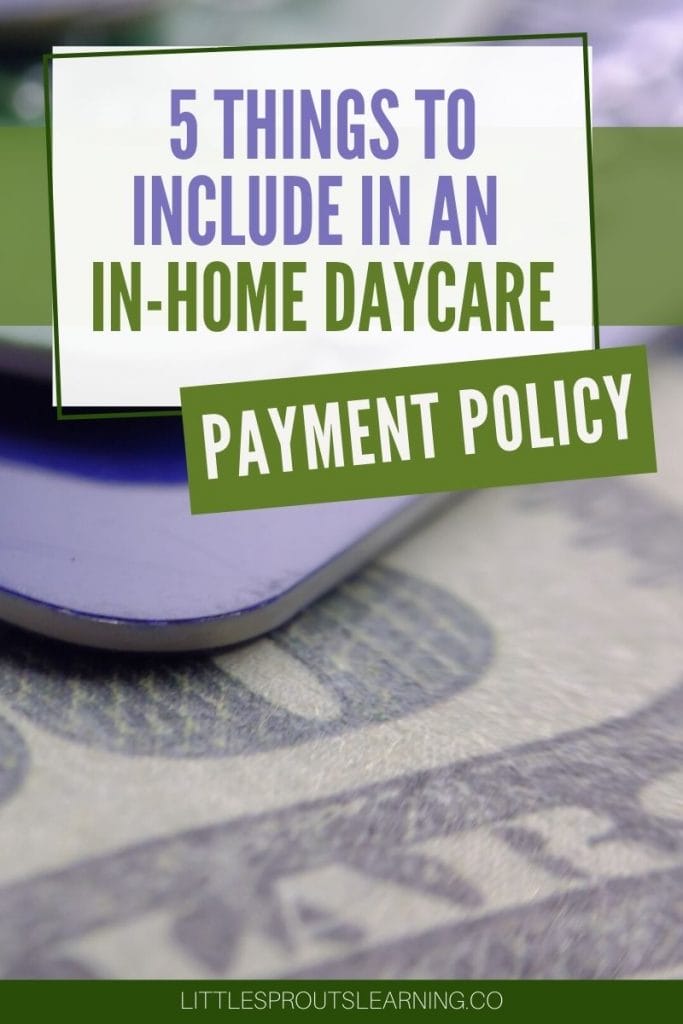 close up of 100 dollar bills and credit cards for daycare payment policy