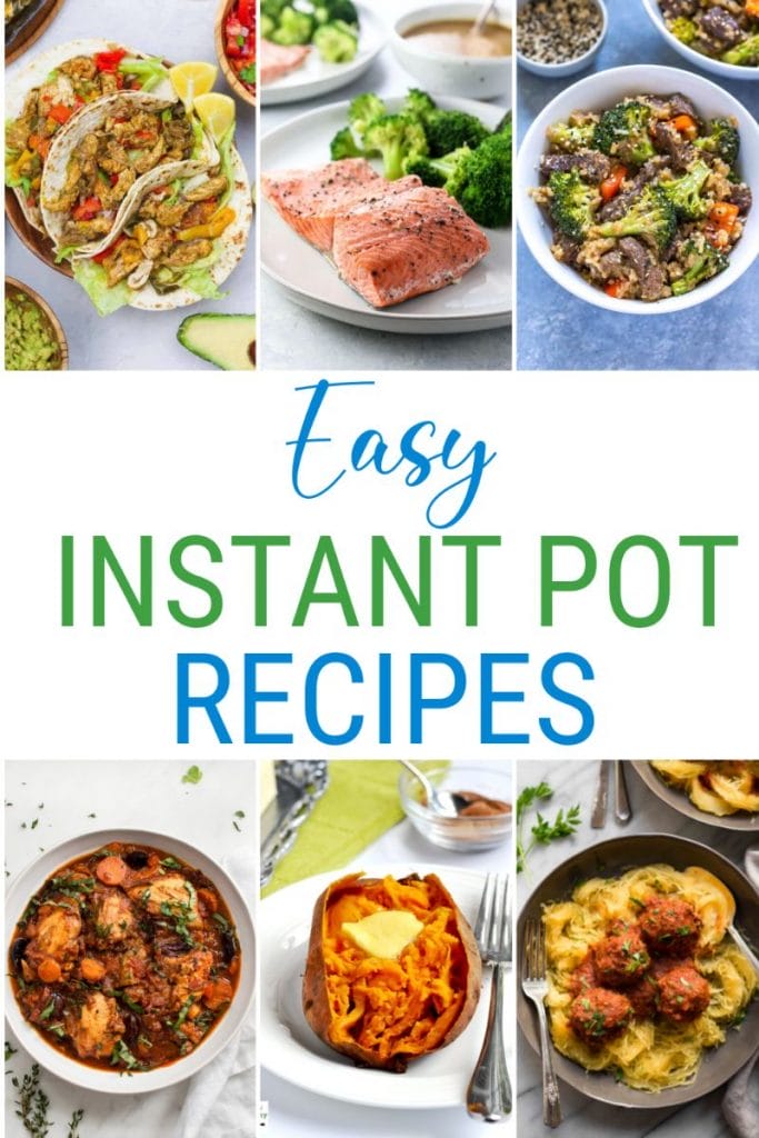 instant pot recipes in boxes