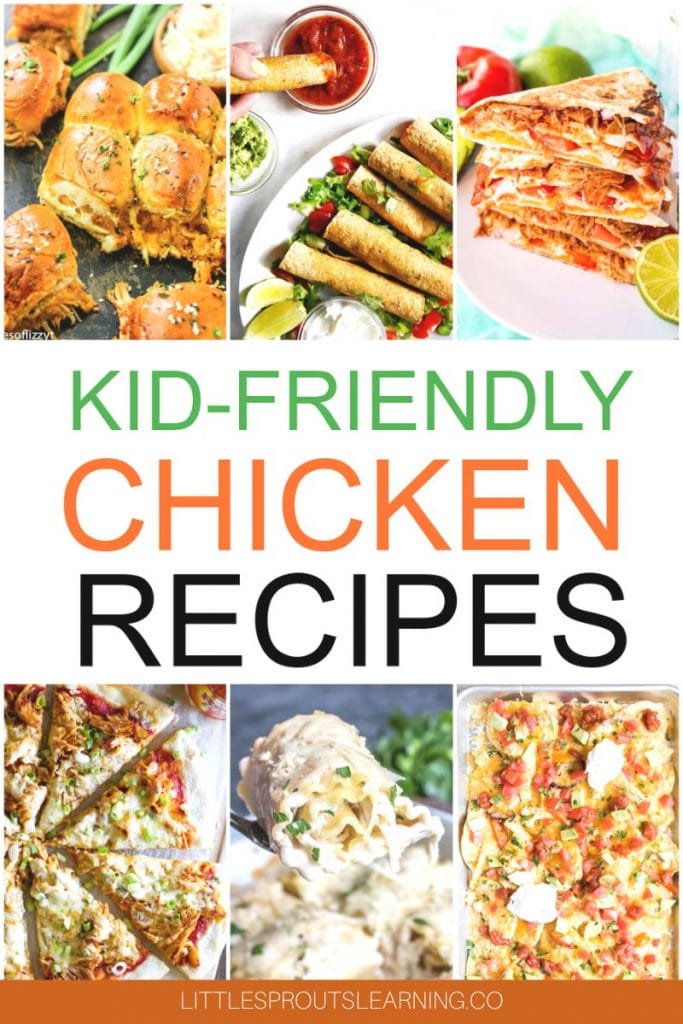 different dishes with chicken that kids will love!