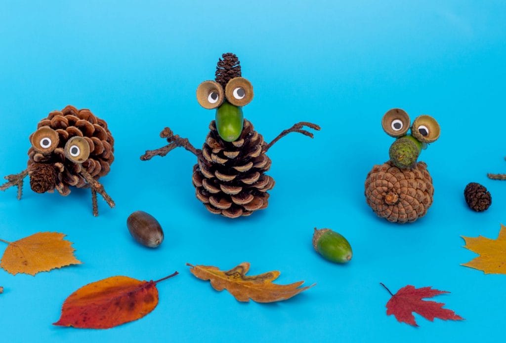 cute little pinecone creatures