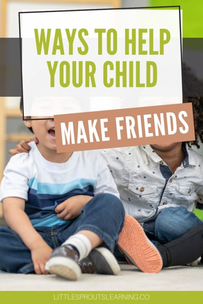 young friends sitting together