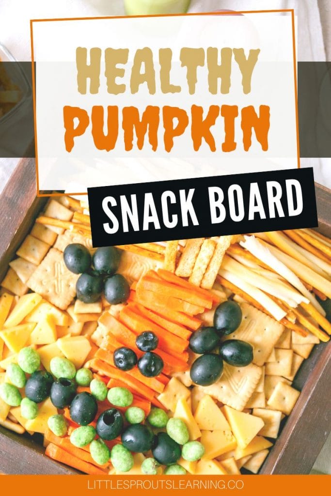 Jack o Lantern charcuterie board 