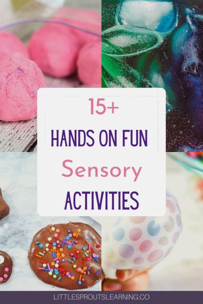 sensory activities for daycare collage
