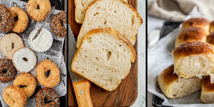 slices of sourdough sandwich bread