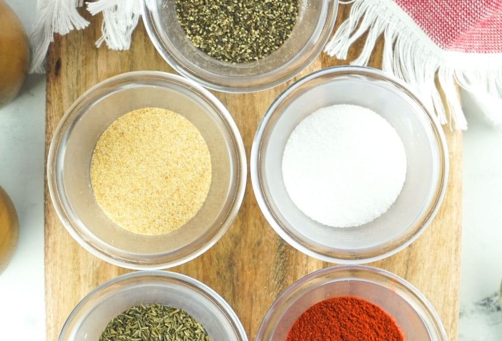 ingredients for steak seasoning