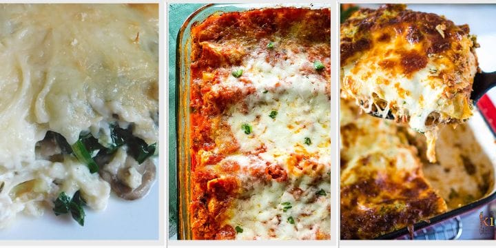 lasagna collage