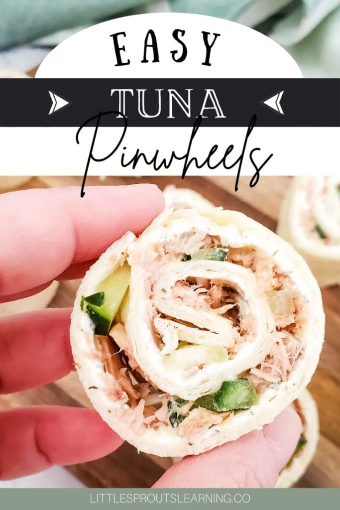 cucumber cream cheese tuna roll ups