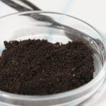 homemade vanilla powder in a bowl