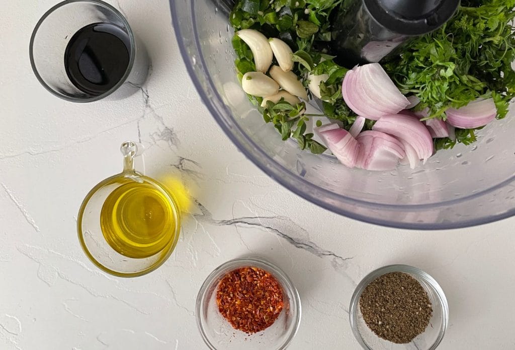 chimichurri sauce ingredients