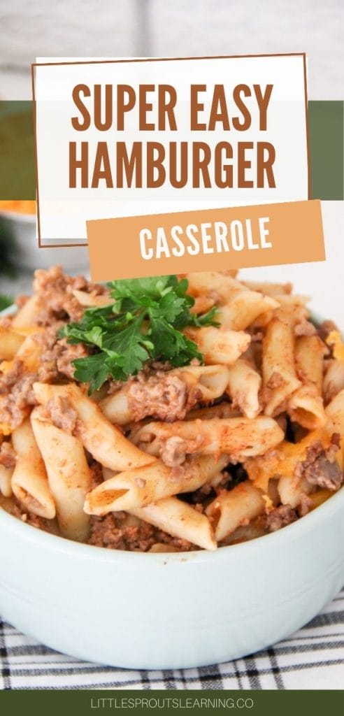 Super Easy Hamburger Casserole