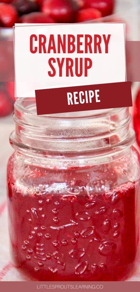 cranberry Syrup Recipe