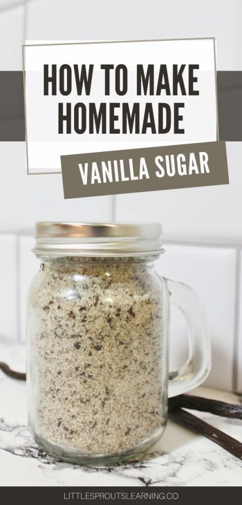 how to make homemade vanilla sugar