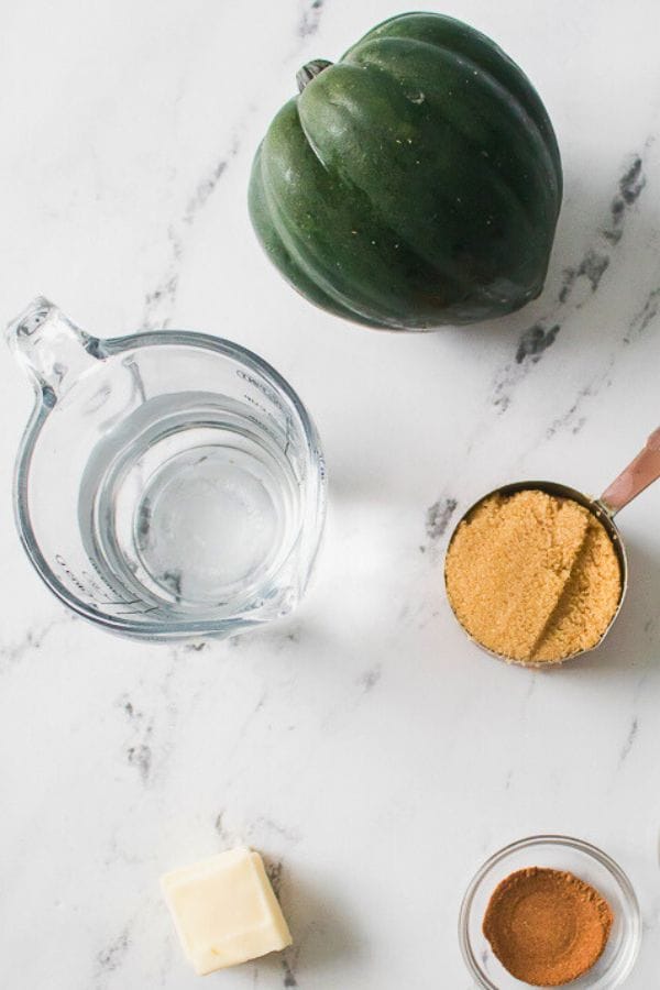 ingredients for acorn squash recipe