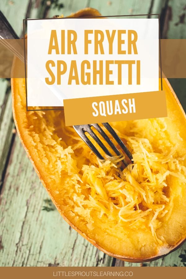 air fryer spaghetti squash