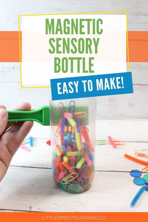 magnetic sensory bottle, easy to make