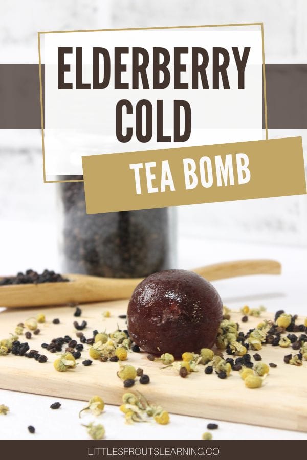 elderberry cold tea bomb