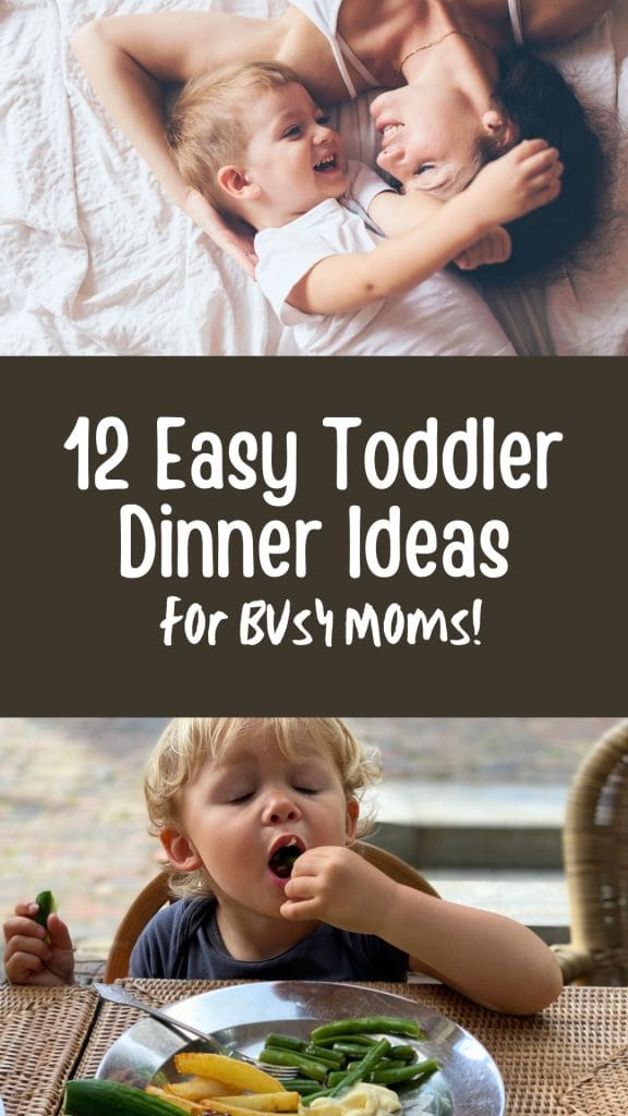 12 easy toddler dinner ideas for busy moms