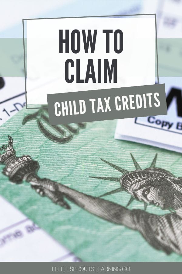 how to claim child tax credits
