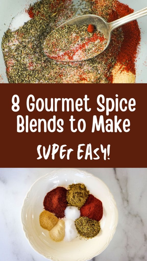 8 gourmet spice blends-easy to make