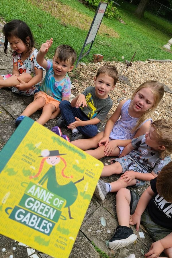 kids reading anne of green gables baby lit version of classic literature for toddlers