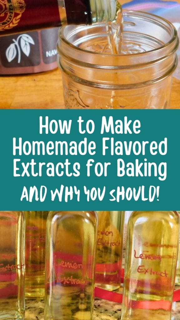 how to make homemade flavored extracts for baking and why you should