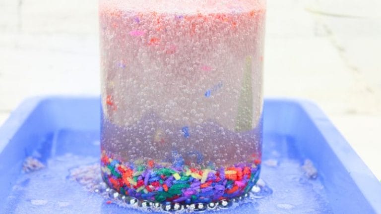 magic dancing rice science in a jar